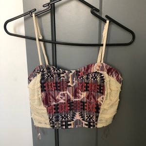 Crop top with fun design